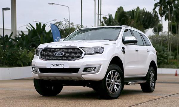 Chi tiết về Ford Everest 2021, cập nhật bảng giá tháng 7/2021
