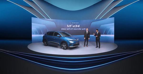 Xe điện VinFast VF e34 chính thức ra mắt