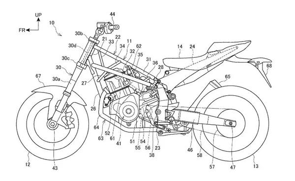 Honda đang phát triển mô tô sport touring mới có tên gọi NT1100
