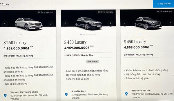 Mercedes-Benz Việt Nam chính thức mở bán xe "online" cho khách hàng ngồi nhà lựa chọn