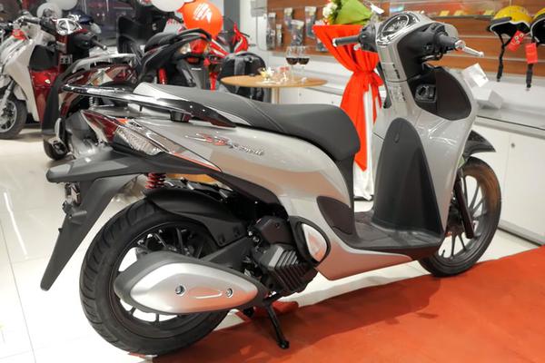 Chi tiết Honda SH Mode 2022 bản Cao cấp màu xám đen giá 60,29 triệu tại Việt Nam