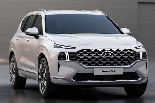 Đại lý bắt đầu nhận cọc Hyundai Santa Fe 2021 mặc dù vẫn chưa ra mắt chính thức