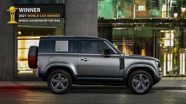 Land Rover Defender "rinh" về giải thưởng Thiết kế ô tô của năm 2021