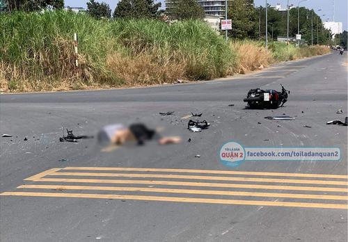 Nam thanh niên điều khiển xe máy tông trúng ô tô tại ngã tư, tử vong tại chỗ