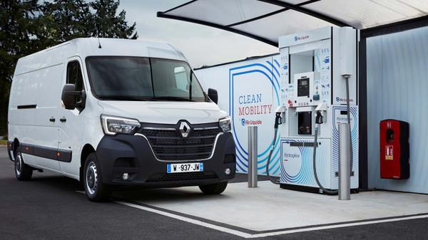 Xe van Renault Master ZE Hydrogen 2021 chạy bằng khí hydro sắp ra mắt