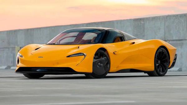 McLaren Speedtail với màu vàng rực rỡ sắp được bán đấu giá