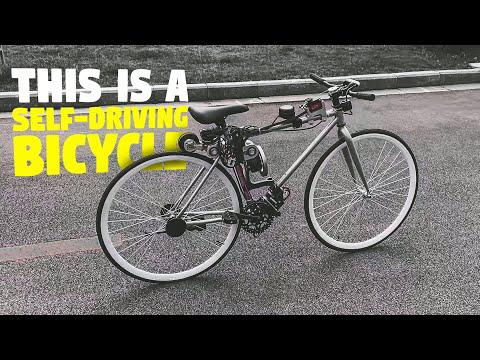 Kỹ sư Trung Quốc chế tạo xe đạp tự lái