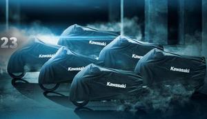Kawasaki nhá hàng 6 siêu mô tô được ra mắt vào tháng 11 năm nay