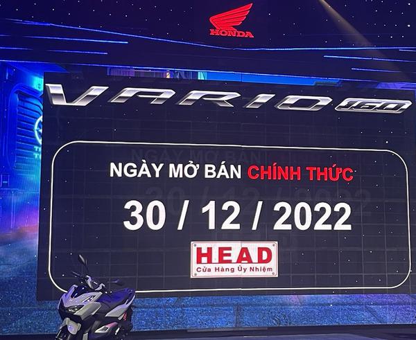 Honda Vario 160 chính hãng có giá hơn 51 triệu đồng đã được ra mặt tại Việt Nam