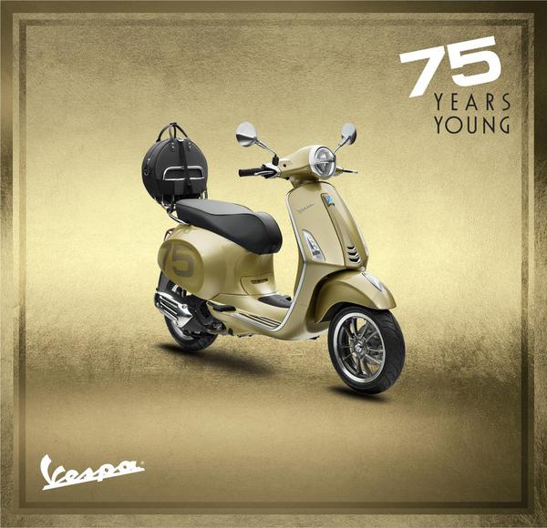 Piaggio Việt Nam ra mắt phiên bản kỷ niệm 75 năm cho dòng Vespa với phụ kiện đi kèm cực độc đáo