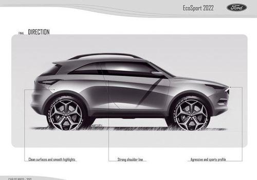 Ford EcoSport 2022 sắp ra mắt vào giữa năm sau với nhiều tinh chỉnh thú vị