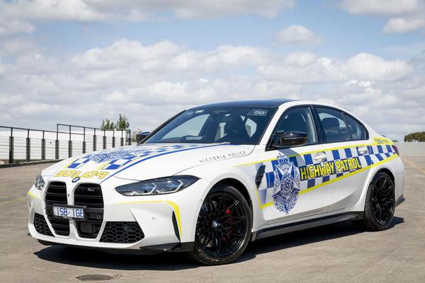 Cảnh sát Australia dùng BMW M3 Competition làm xe tuần tra