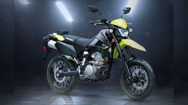 Supermoto Kawasaki KLX300SM 2023 ra mắt, tích hợp nhiều trang bị hiện đại