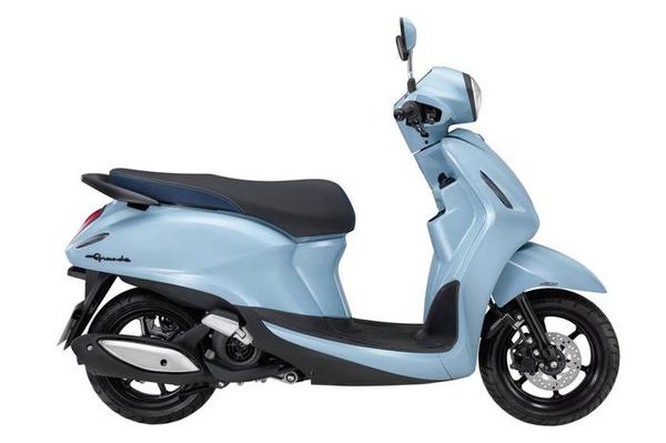 Chi tiết Yamaha Grande 2022 màu xanh đen với giá 50,3 triệu tại Việt Nam