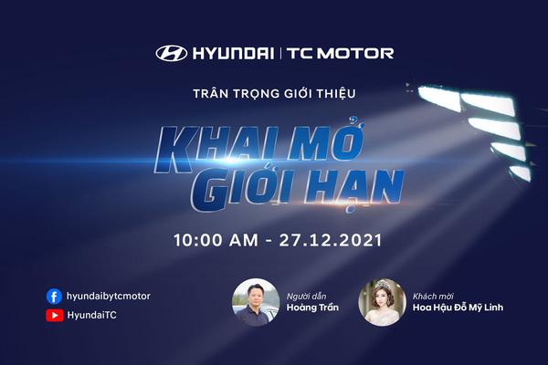 Hyundai Tucson 2022 sẽ ra mắt tại Việt Nam vào ngày 27/12 sắp tới