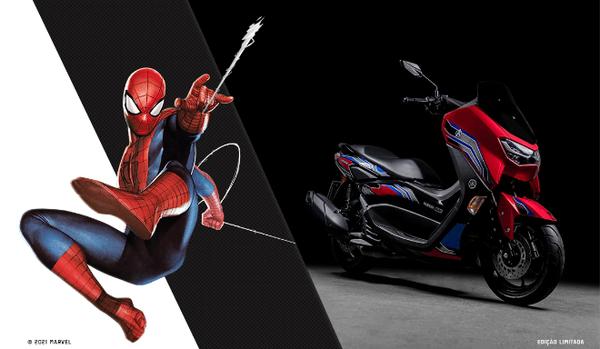 Yamaha NMAX 160 Spiderman Edition dành cho fan siêu anh hùng Người Nhện