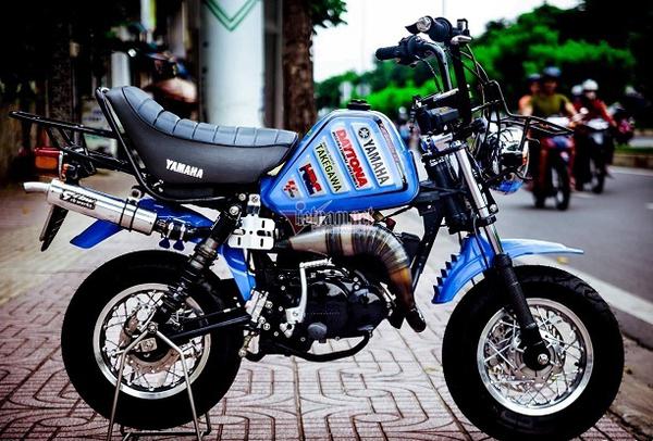 Phiên bản độ Minibike Yamaha Vogel có giá bán hơn 400 triệu đồng