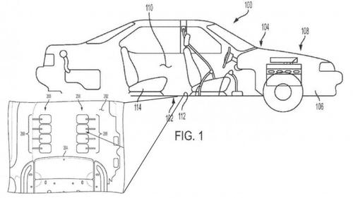 GM nộp đơn xin cấp bằng sáng chế cho hệ thống massage chân sử dụng khí nén trên ô tô