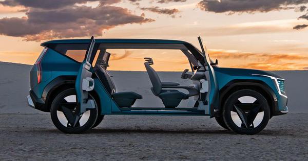 Kia ra mắt Concept EV9 tại Los Angeles Auto Show 2021