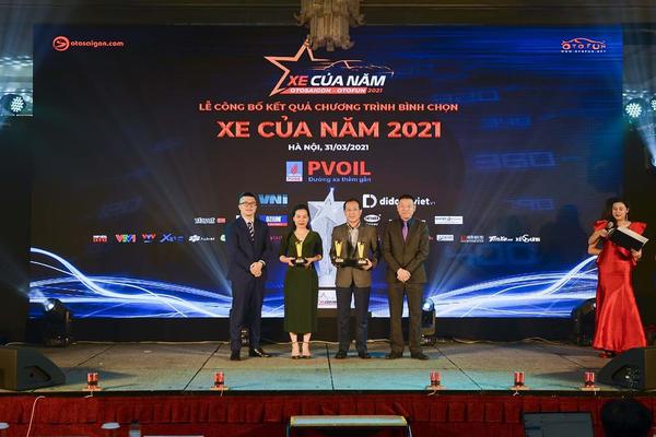 Cả 3 mẫu xe VinFast đều đoạt giải nhất cuộc bình chọn Xe của năm 2021 tại Việt Nam