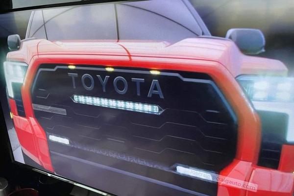 Toyota Tundra TRD Pro 2022 bị rò rỉ hình ảnh cho thấy diện mạo mới đầy ấn tượng