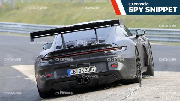Phát hiện Porsche 911 GT3 RS mới tiếp tục thử nghiệm tại đường đua Nurburgring