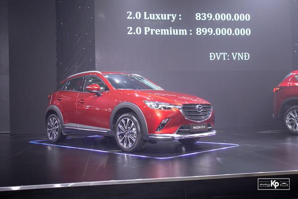 Mazda CX-3 chính thức ra mắt với giá chỉ từ 629 triệu đồng
