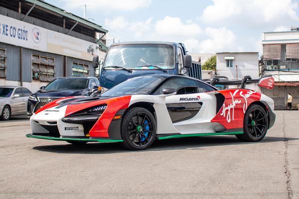 Siêu xe triệu đô McLaren Senna về garage của doanh nhân Đặng Lê Nguyên Vũ