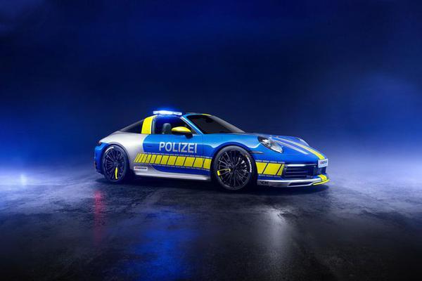Porsche 991 Targa 4 bản nâng cấp dành cho cảnh sát