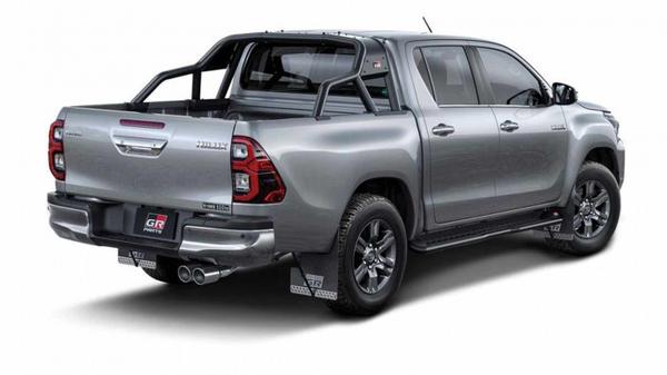 Mẫu bán tải Toyota Hilux sắp ra mắt phiên bản thể thao với ngoại hình mạnh mẽ, hầm hố