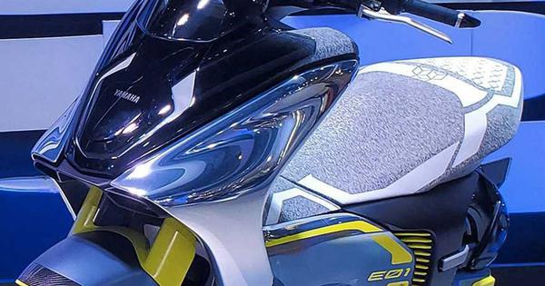 Hình ảnh mẫu xe máy điện trong tương lai của thương hiệu Yamaha