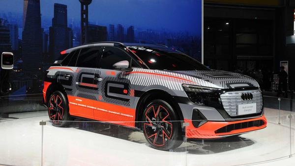 Mẫu SUV chạy điện mới của Audi được giới thiệu tại Triển lãm ô tô Thượng Hải 2021