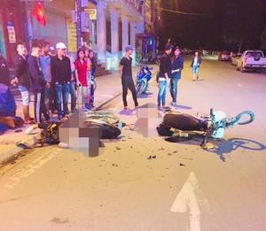 Tai nạn giao thông giữa 2 xe máy khiến 2 người tử vong