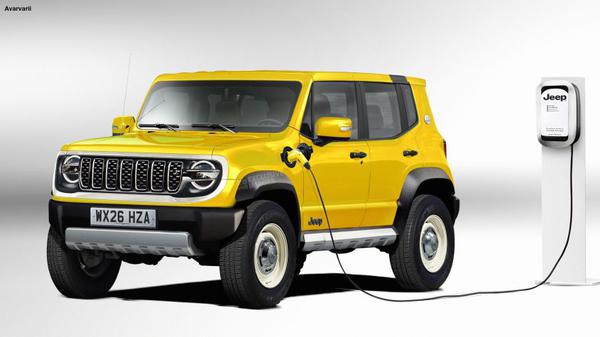 Jeep sắp cho ra mắt SUV mới cỡ nhỏ chạy hoàn toàn bằng điện