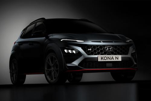 Hyundai Kona 2022 dòng hiệu suất cao công bố hình ảnh, chuẩn bị ra mắt toàn cầu