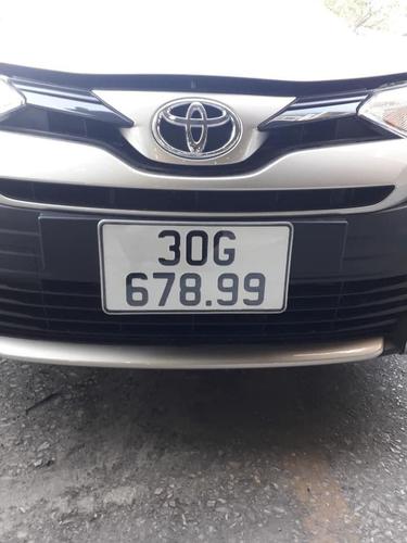 Chủ xe Toyota Vios may mắn bốc được biển số khủng, sang tay liền có giá 800 triệu