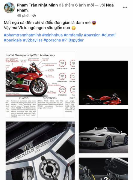 Đại gia Minh Nhựa tậu tiếp Ducati Panigale V2 phiên bản đặc biệt giá khoảng 1 tỷ đồng