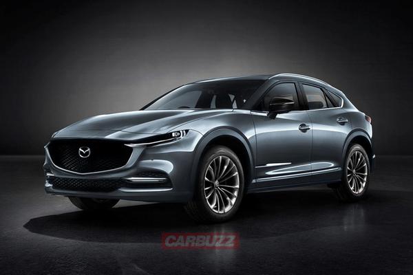 Ảnh phác thảo về sản phẩm chiến lược Mazda CX-50 sẽ thay thế CX-5