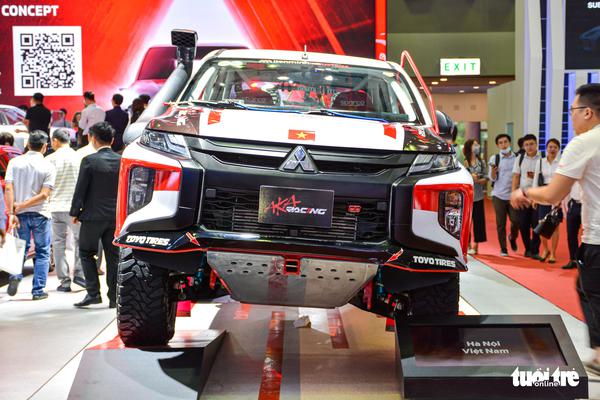 Cận cảnh bán tải đua Mitsubishi Triton AKA Racing tại VMS 2022