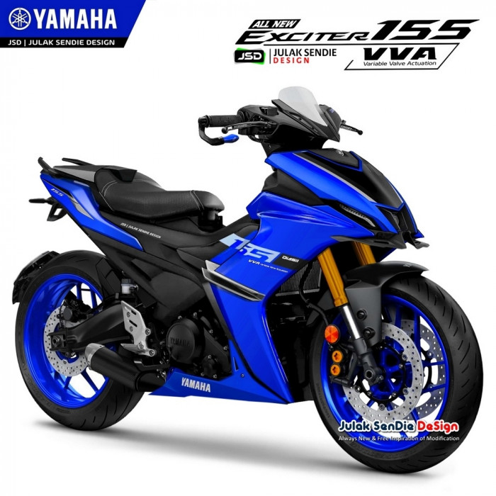 Yamaha Exciter 155 Vva Thế Hệ Mới Dưới Sự Phác Thảo Từ Julak Sendie Design  - Xe 360