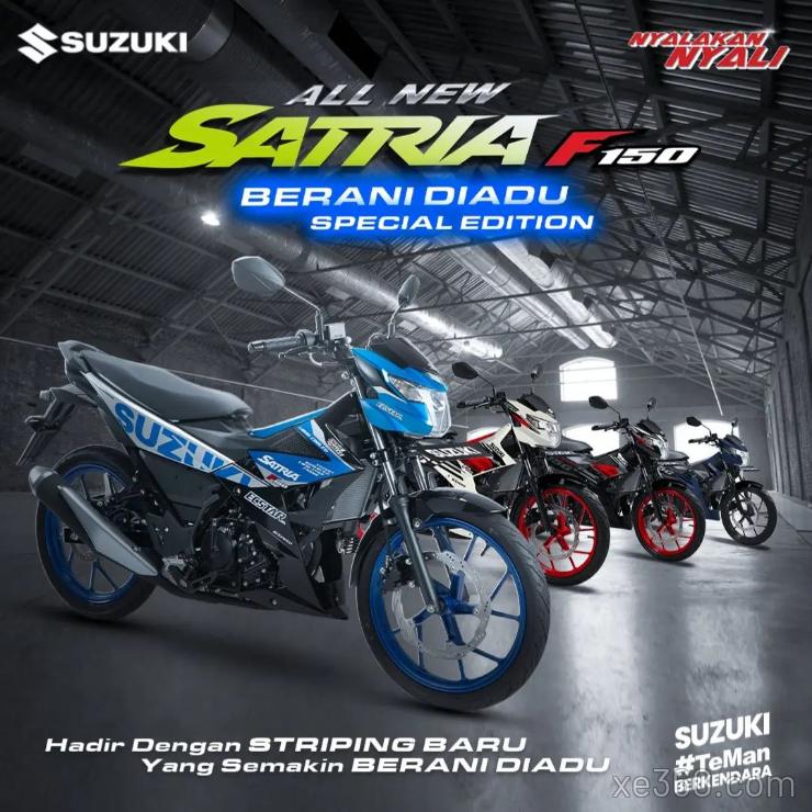 Giá xe máy Suzuki Satria F150 Fi mới nhất tháng 052023